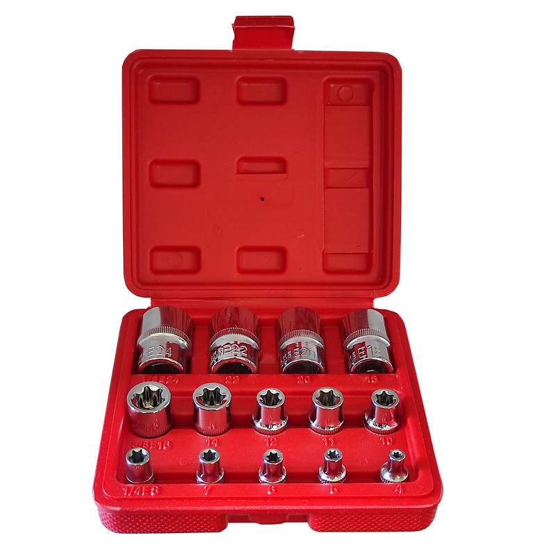 سری آچار سری بکس جنترو مدل J-10060 مجموعه 14 عددی