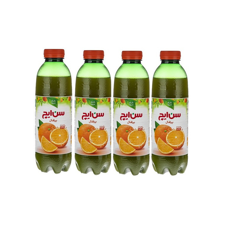 نکتار پرتقال سن ایچ - 750 میلی لیتر بسته 4 عددی