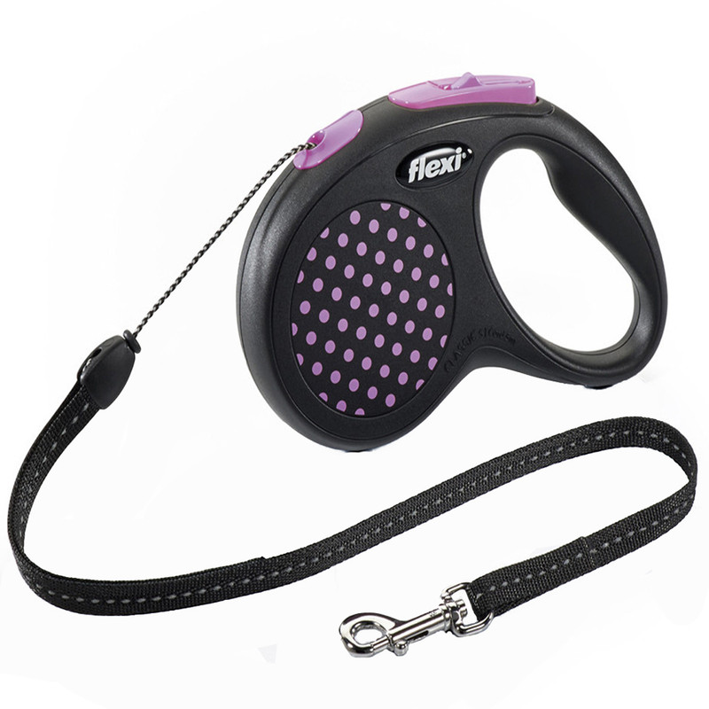 خرید و قیمت قلاده سگ فلکسی مدل Color Style 5m S cord