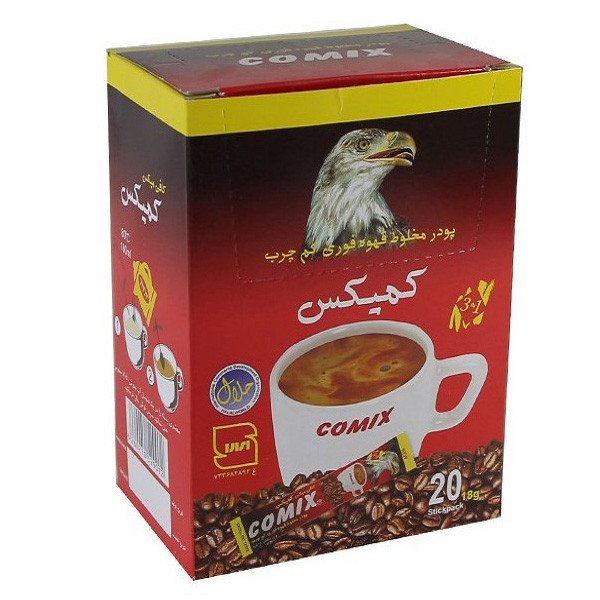 کافی میکس کمیکس مدل CO302 بسته 20 عددی