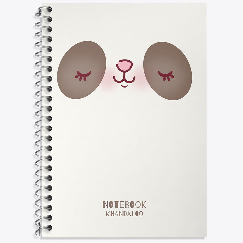 دفتر لغت 50 برگ خندالو طرح پاندا کیوت کد N1565