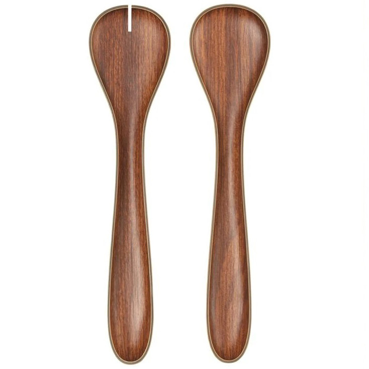 قاشق و چنگال سرو سالاد مادام کوکو مدل Marsilya