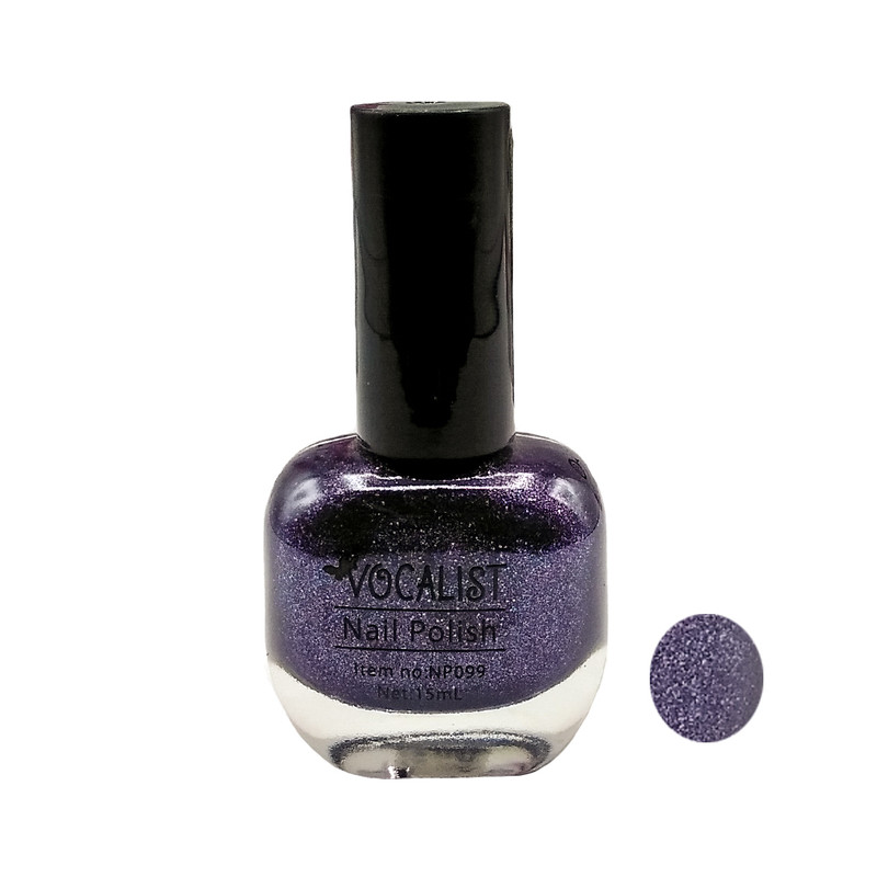 لاک ناخن وکالیست مدل گلیتری شماره 109