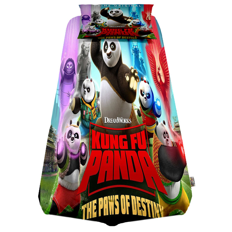 سرویس ملحفه هزاردستان طرح پاندا کد rot137 یکنفره دو تکه