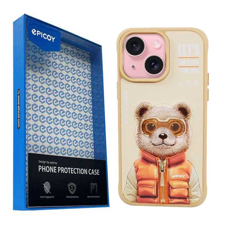 کاور اپیکوی مدل Nimmy Pooh مناسب برای گوشی موبایل اپل iPhone 15