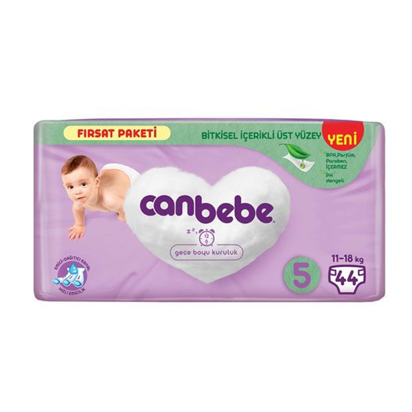 پوشک کودک جان به به مدل Firsat Paketi سایز 5 بسته 44 عددی