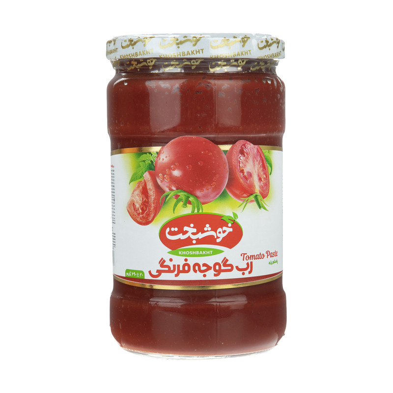 خرید و قیمت رب گوجه فرنگی خوشبخت - 690 گرم