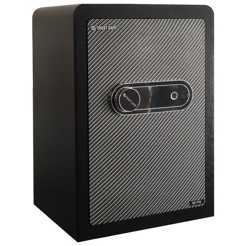 خرید و قیمت صندوق الکترونیکی تراست سیف مدل 50FW (CARBON)