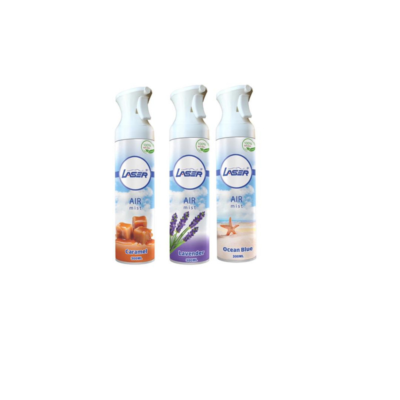 خوشبوکننده هوا لیزر کد 22 حجم 300 میلی لیتر مجموعه 3 عددی