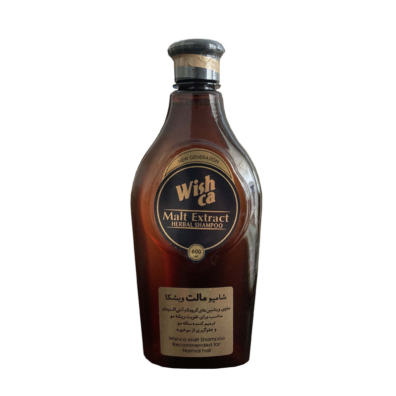 شامپو مو ویشکا مدل مالت حجم 600 میلی لیتر