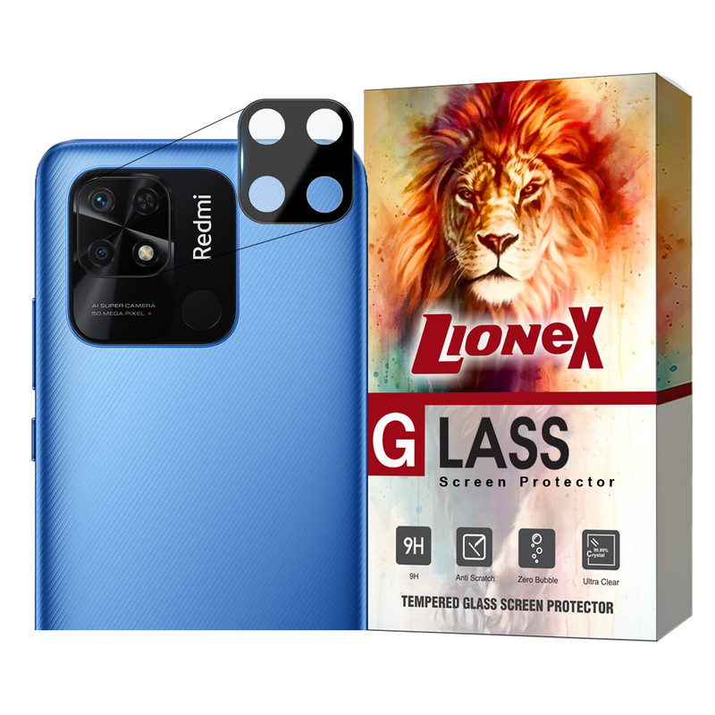 محافظ لنز دوربین فول لایونکس مدل LENSFUL مناسب برای گوشی موبایل شیائومی Redmi 10C / Redmi 10 Power / Poco C40
