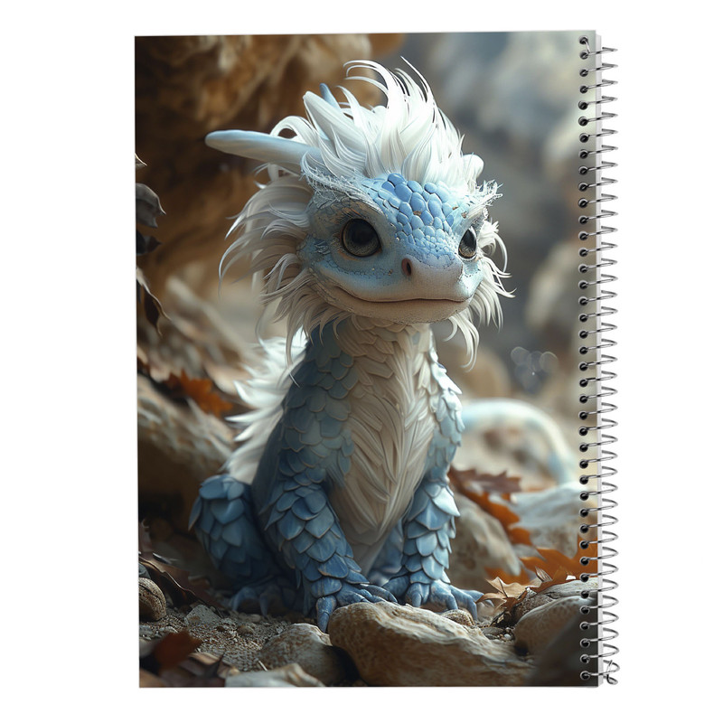 خرید و قیمت دفتر مشق 50 برگ مدوپد مدل اژدها کد DF16796