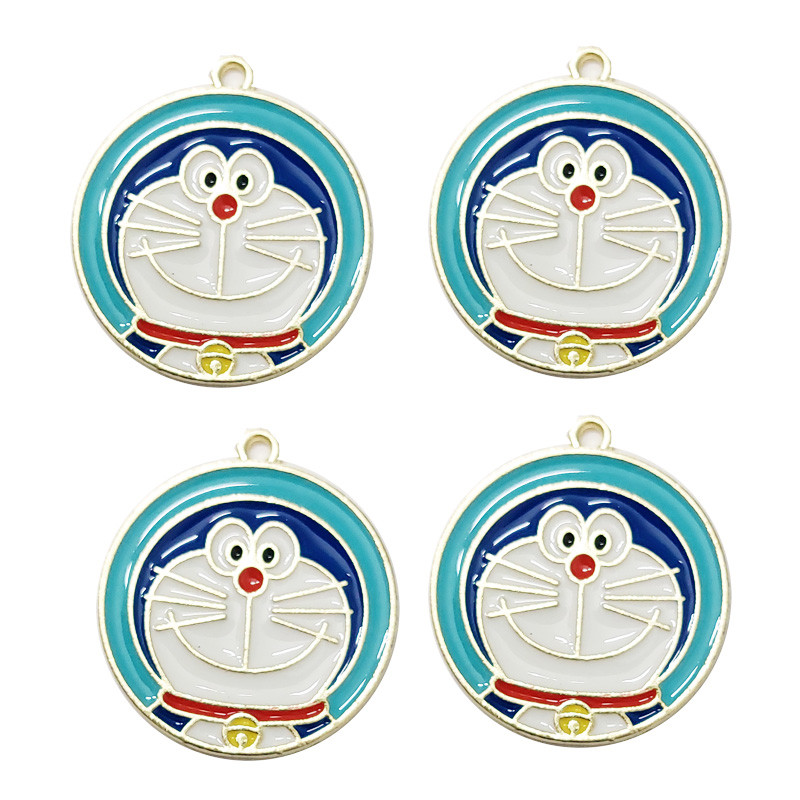 آویز گردنبند زنانه مدل گربه بانمک کد 40 مجموعه 4 عددی