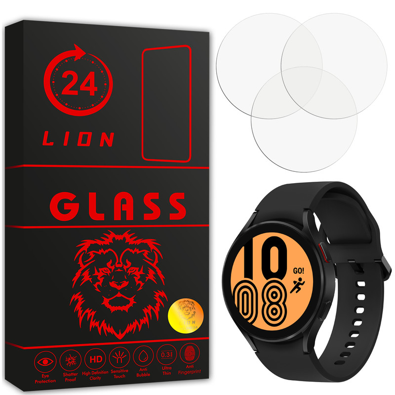 محافظ صفحه نمایش لاین مدل RB007 مناسب برای ساعت هوشمند سامسونگ Galaxy Watch 4 44mm بسته سه عددی