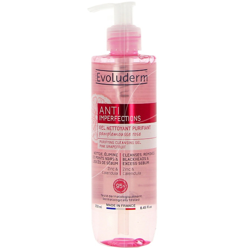 خرید و قیمت ژل پاک کننده آرایش صورت اولودرم مدل Grapefruit حجم 250 میلی لیتر