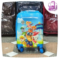 چمدان کودک-بچگانه پسرانه چهار چرخ جدا شو طرح سگ های نگهبان سایز 16 اینچ 