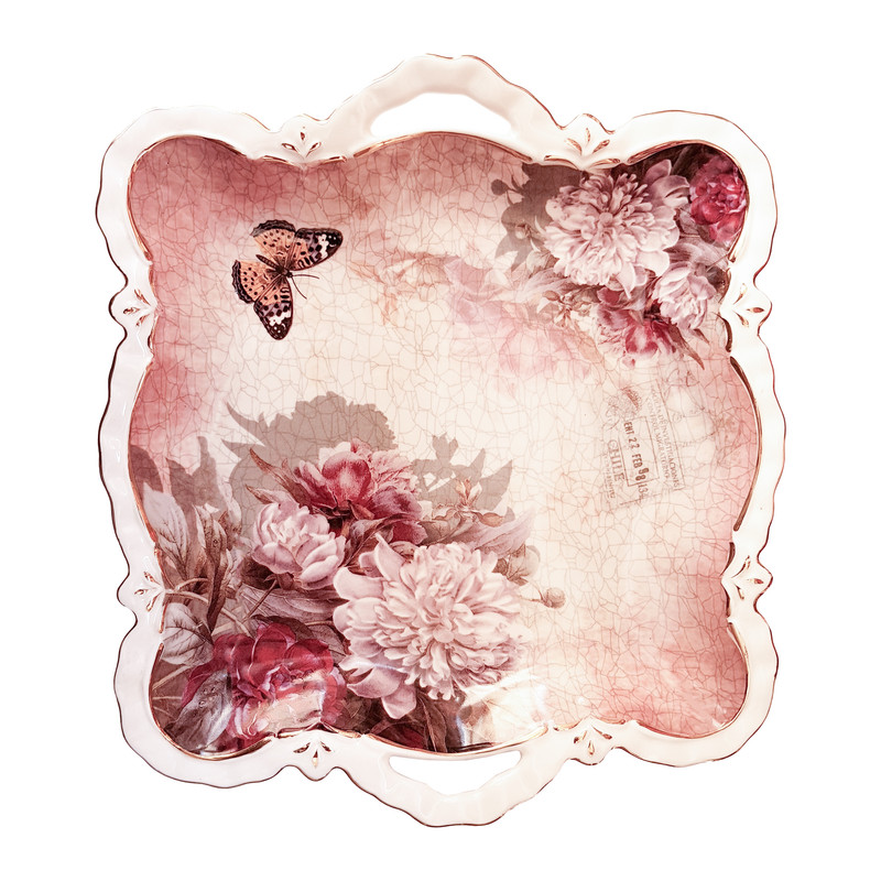 خرید و قیمت دیس هوم کینگ طرح مربع کد 26