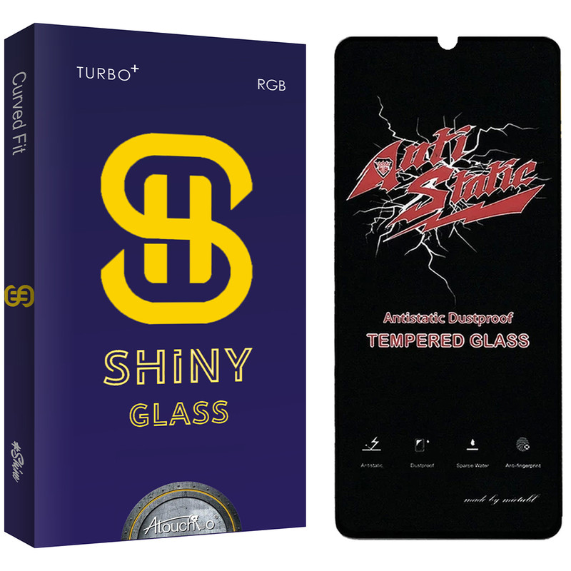 خرید و قیمت محافظ صفحه نمایش آتوچبو مدل Shiny Antistatic مناسب برای گوشی موبایل سامسونگ Galaxy A16 4G / Galaxy A16 5G