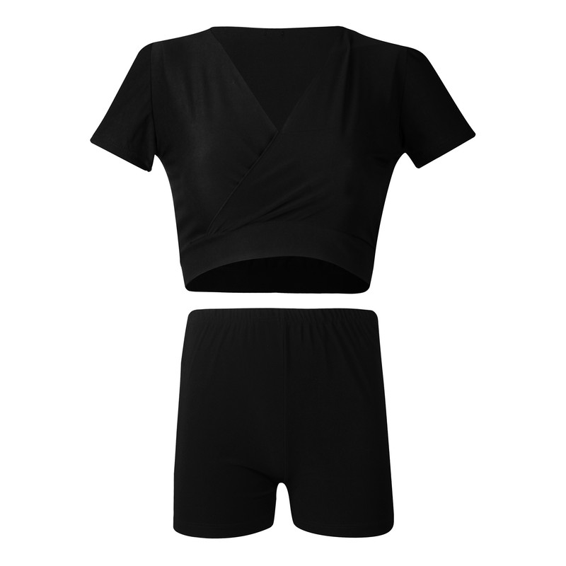 ست نیم تنه و شلوارک زنانه ناتوسا مدل NT766