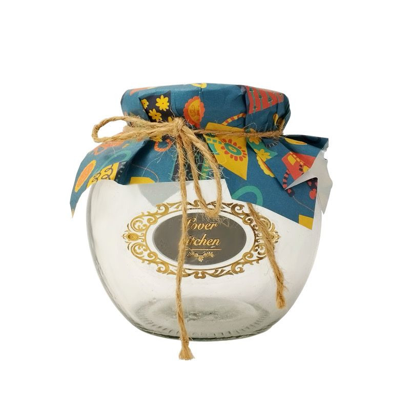 ظرف مربا ام وي اچ گلس اند پلاستيكس مدل رنگین کمان