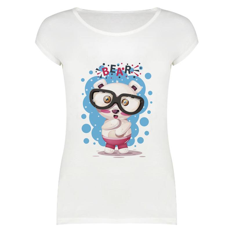 خرید و قیمت تی شرت زنانه طرح bear کد 4263