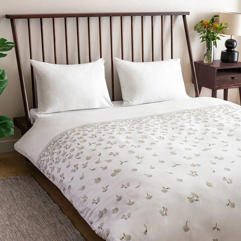 سرویس خواب ال سی دابلیو هوم مدل Flowers دو نفره 3 تکه