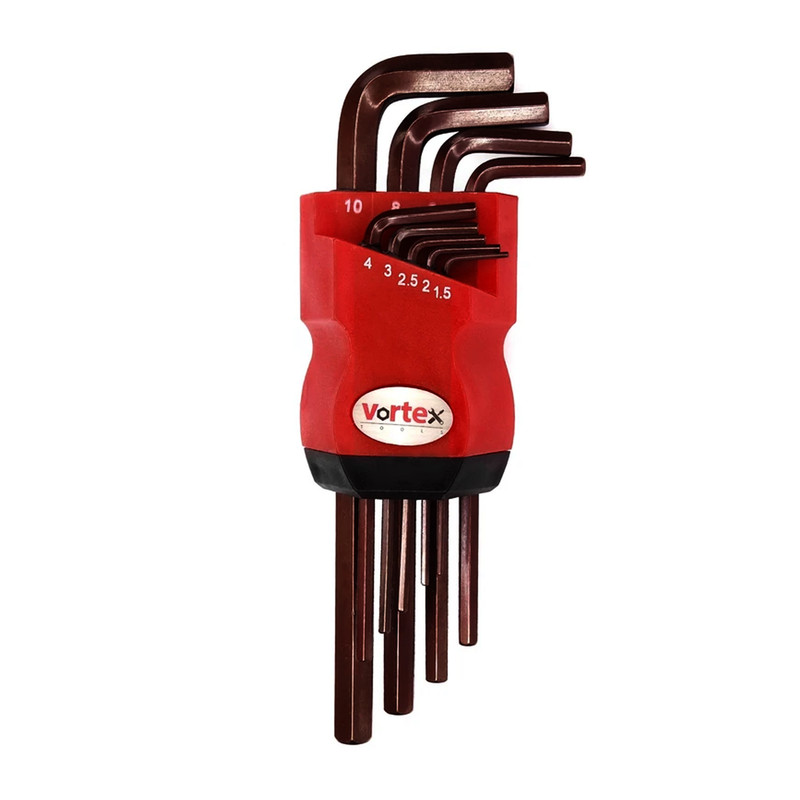 آچار آلن ورتکس مدل S-2 مجموعه 9 عددی