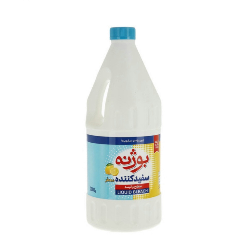 خرید و قیمت مایع سفید کننده بوژنه مدل A01 حجم 2 لیتر