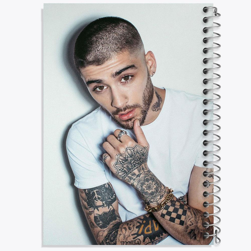 دفتر مشق 50 برگ خندالو مدل زین مالیک گروه موسیقی وان دایرکشن One Direction کد 18961