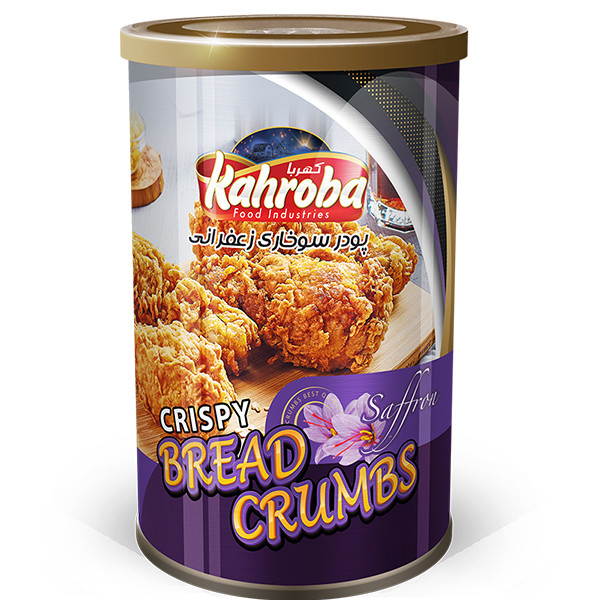 پودر سوخاری زعفرانی کهربا - 400 گرم