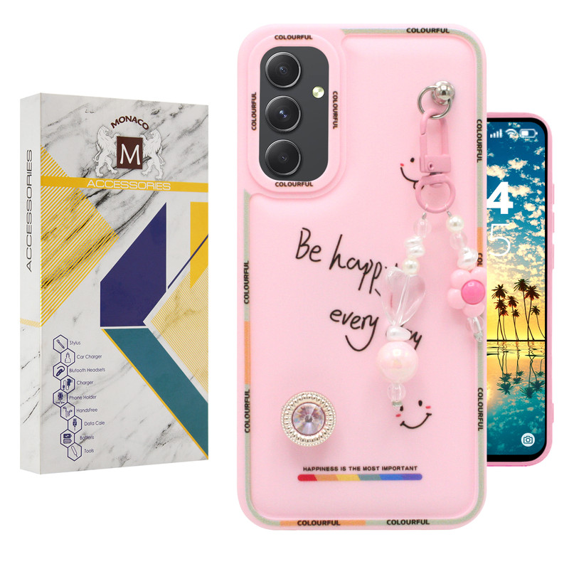 خرید و قیمت کاور موناکو مدل Manta مناسب برای گوشی موبایل سامسونگ Galaxy A25 به همراه بند آویز