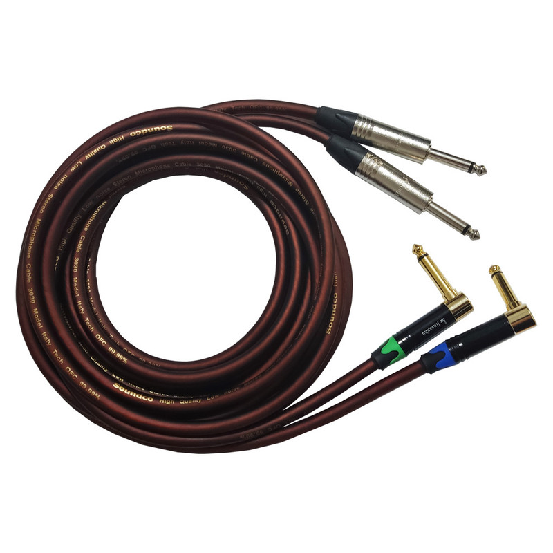 خرید و قیمت کابل کیبورد دوبل سوندکو مدل 808 طول 5 متر