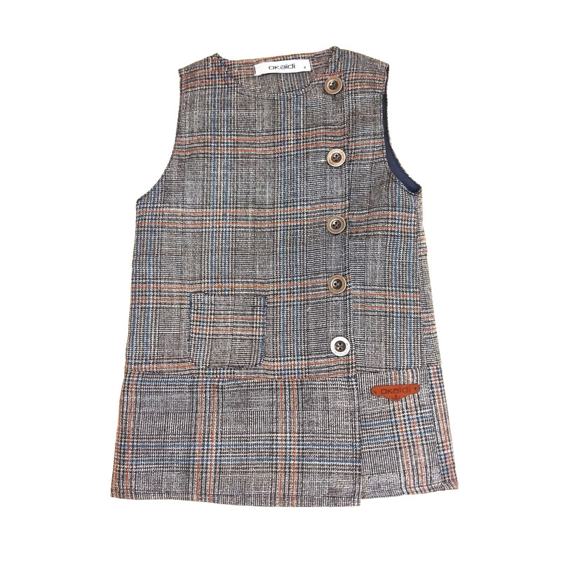 خرید و قیمت سارافون دخترانه اوکایدی مدل کلاسیک کد 4629