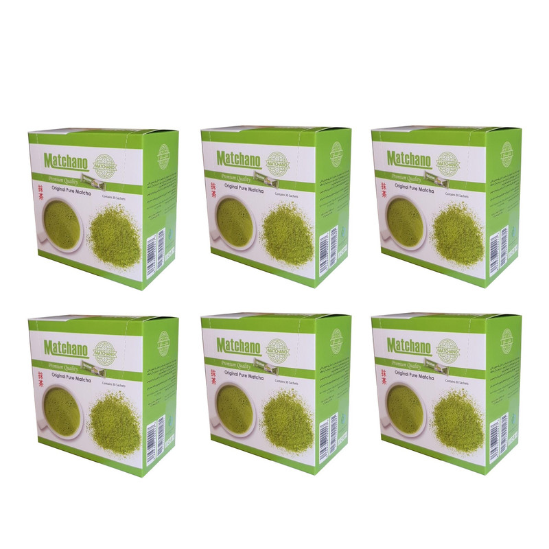 چای ماچا ماچانو- 90 گرم مجموعه 6 عددی