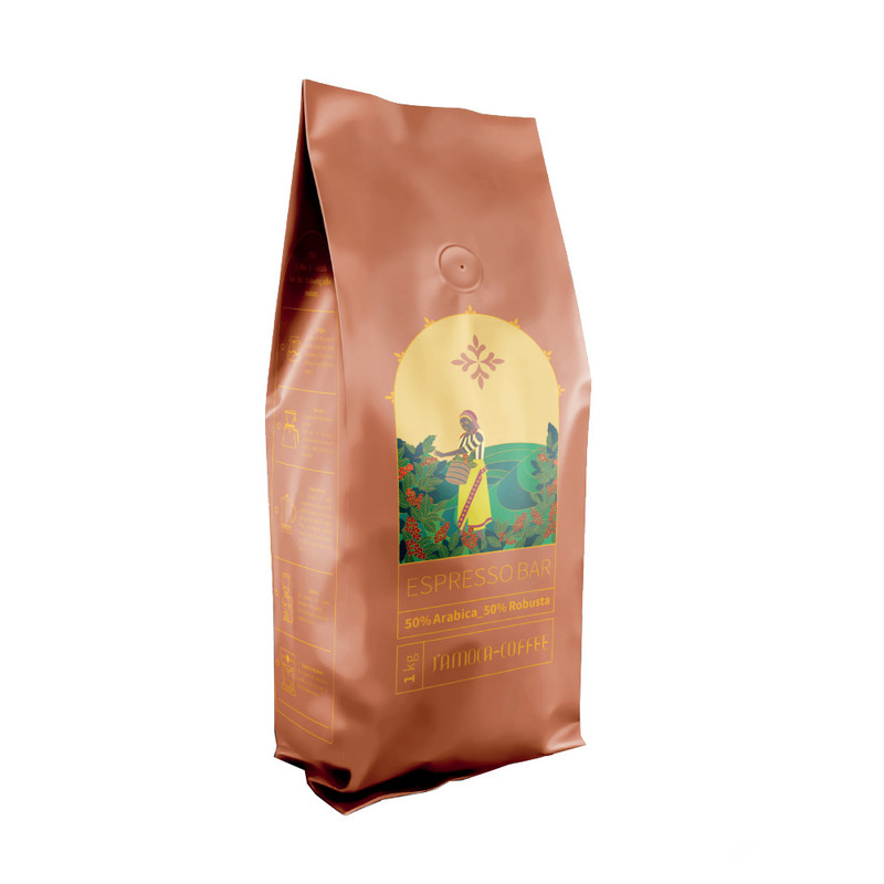 دانه قهوه اسپرسو جاموکا - 1 کیلوگرم