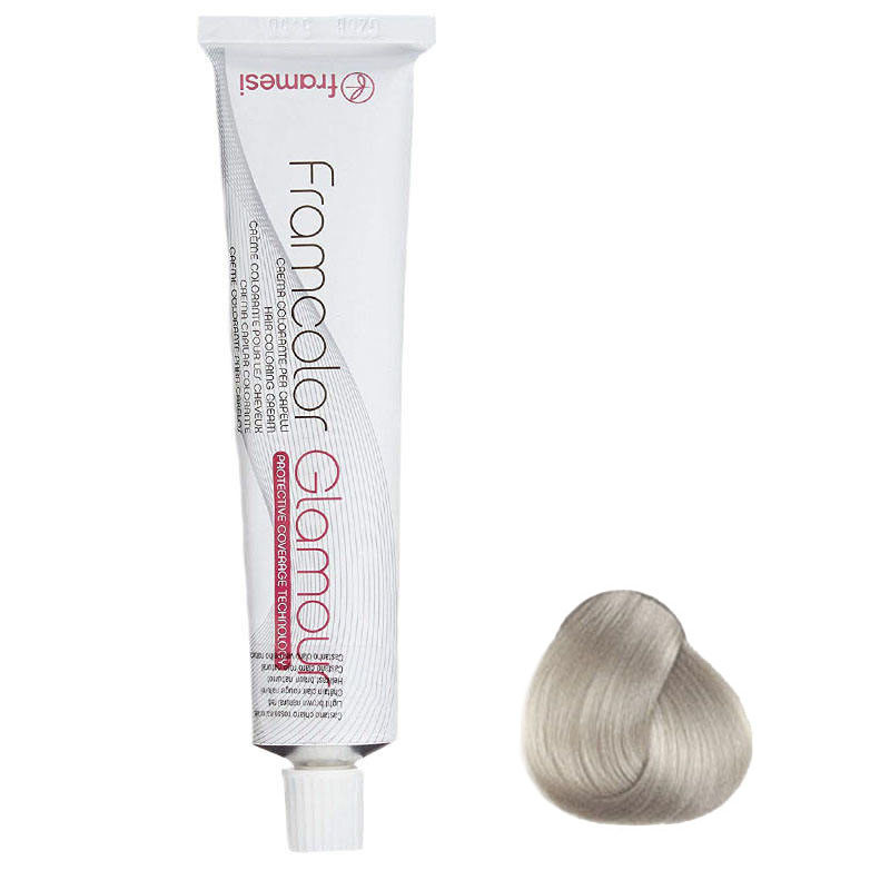 خرید و قیمت رنگ مو فرامسی مدل glamour شماره 10.62 حجم 100 میلی لیتر رنگ بلوند یخی بسیار روشن