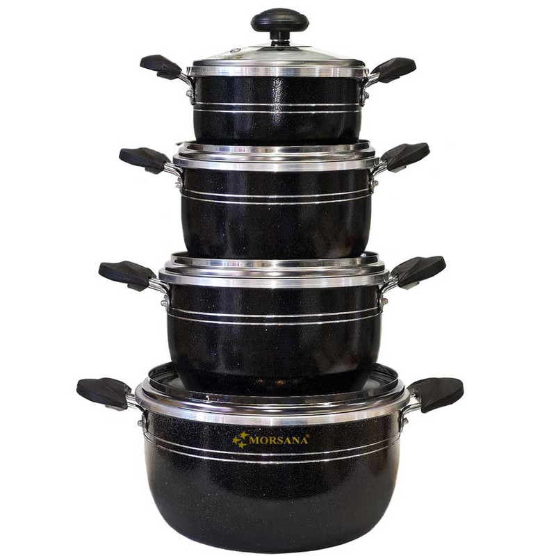 سرویس قابلمه 8 پارچه مُرسانا مدل دانشجویی