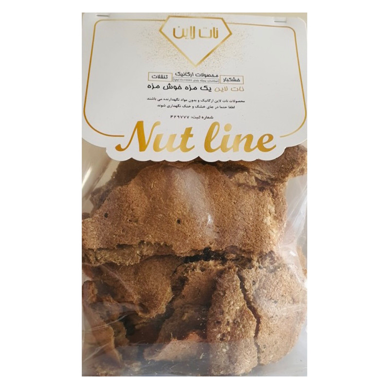 خرید و قیمت نان جو خشک نات لاین - 500 گرم
