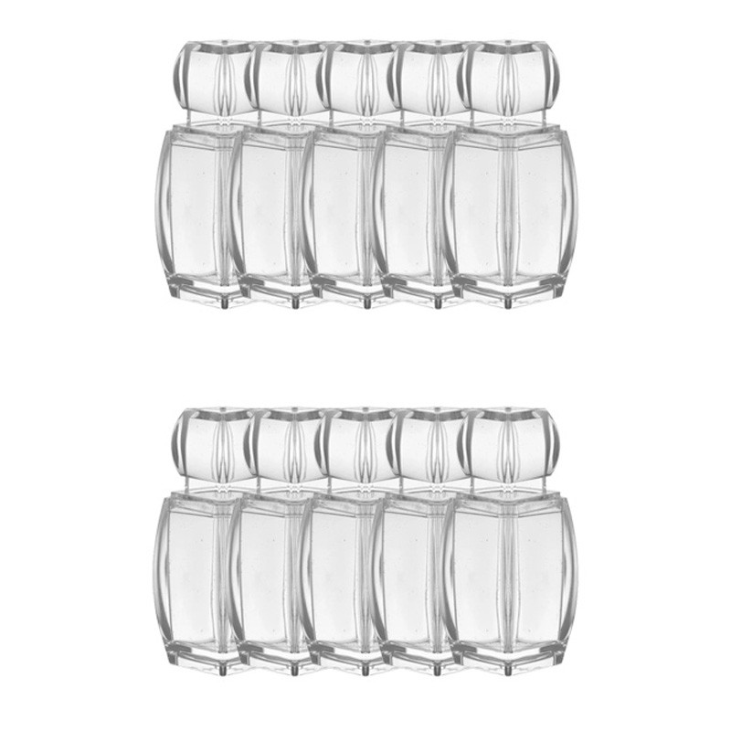 ظرف زعفران مدل آذین AZN-K مجموعه 10 عددی