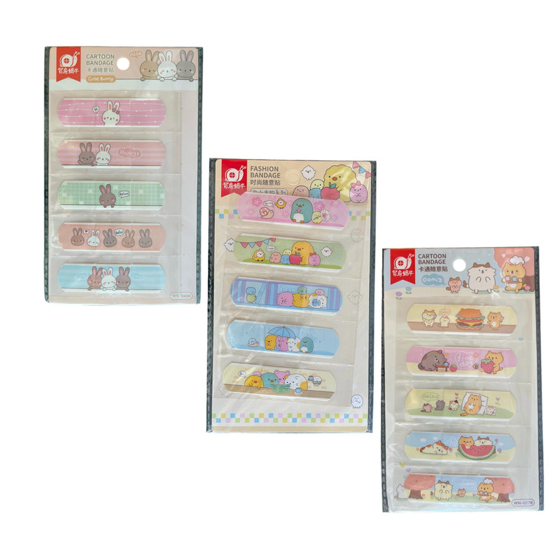 چسب زخم مدل فانتزی سه بسته 5 عددی