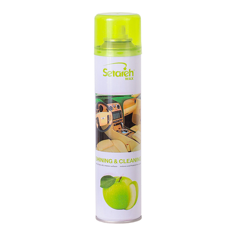 اسپری پولیش داشبورد خودرو واکس ستاره مدل AP حجم 300 میلی لیتر