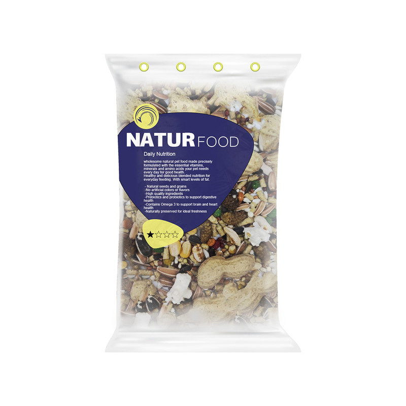 غذای طوطی نیچرفود مدل 1 ستاره وزن 1 کیلوگرم
