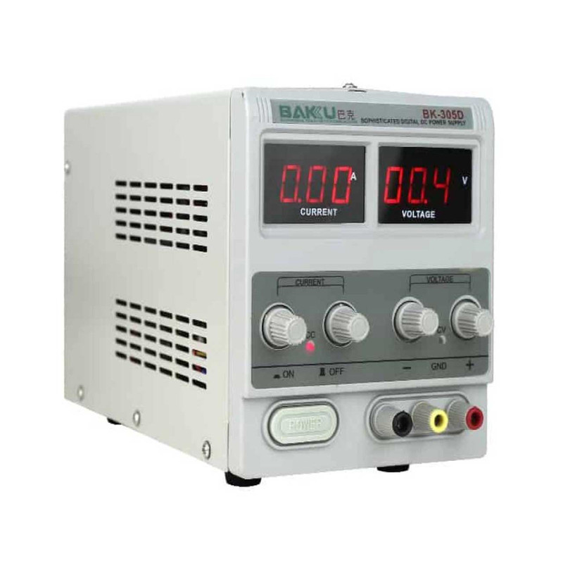 منبع تغذیه 30 ولت 5 آمپر باکو مدل BK-305D