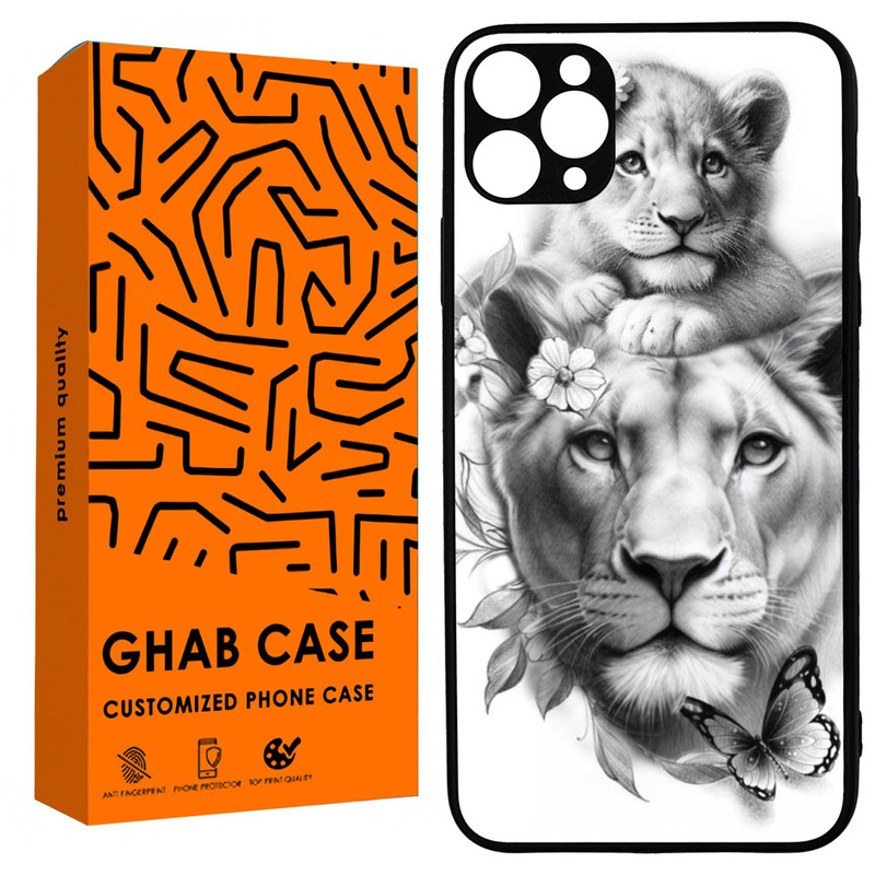 خرید و قیمت کاور قاب کیس طرح شیر کد N177 مناسب برای گوشی موبایل اپل iphone13 / 14