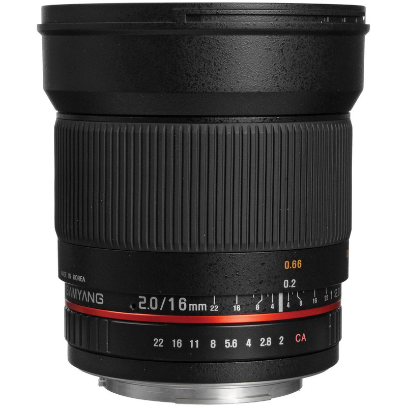 خرید و قیمت لنز سامیانگ مدل 16mm f/2.0 ED AS UMC CS