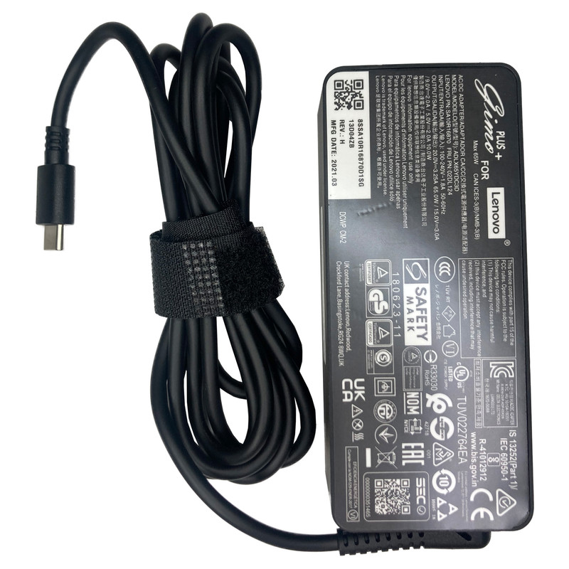 شارژر لپ تاپ 20 ولت 3.25 آمپر جیمو پلاس مدل ADLX65YDC3D