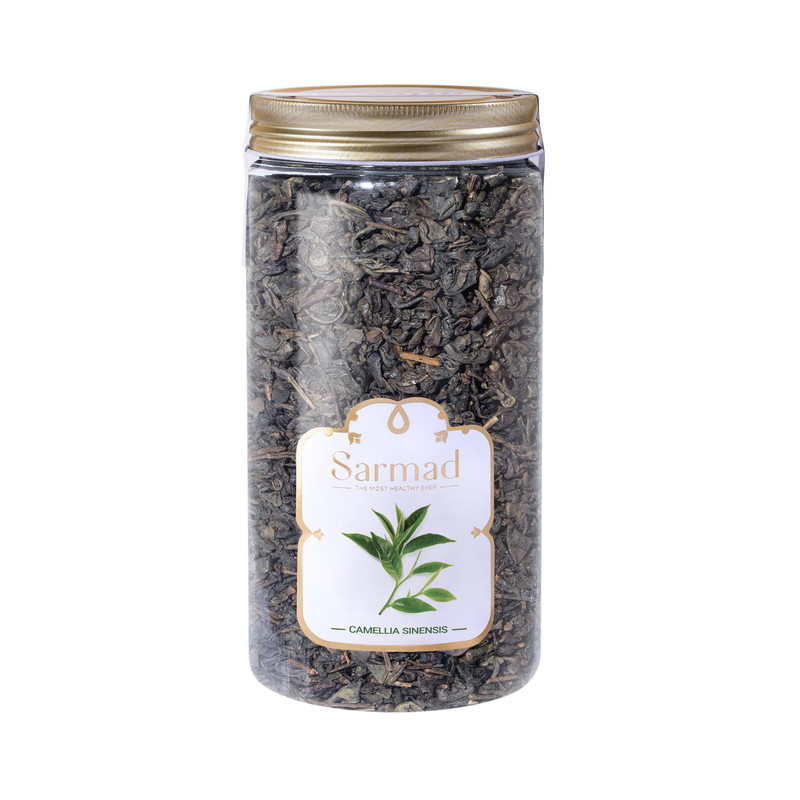 خرید و قیمت چای سبز ساچمه ای ممتاز سرمد - 340 گرم