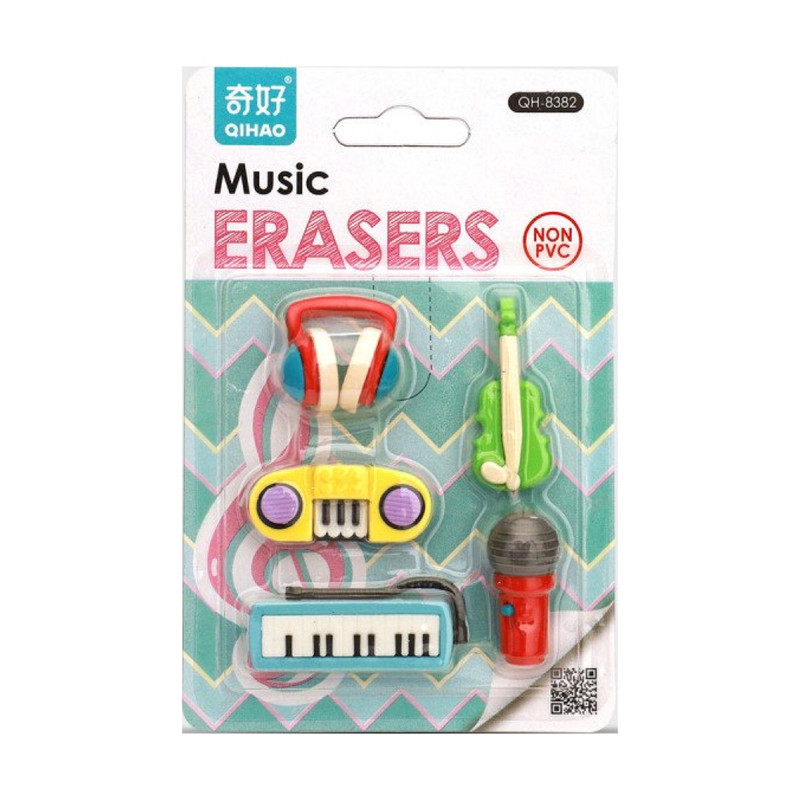 پاک کن کیو آی ها او مدل Music مجموعه 5 عددی