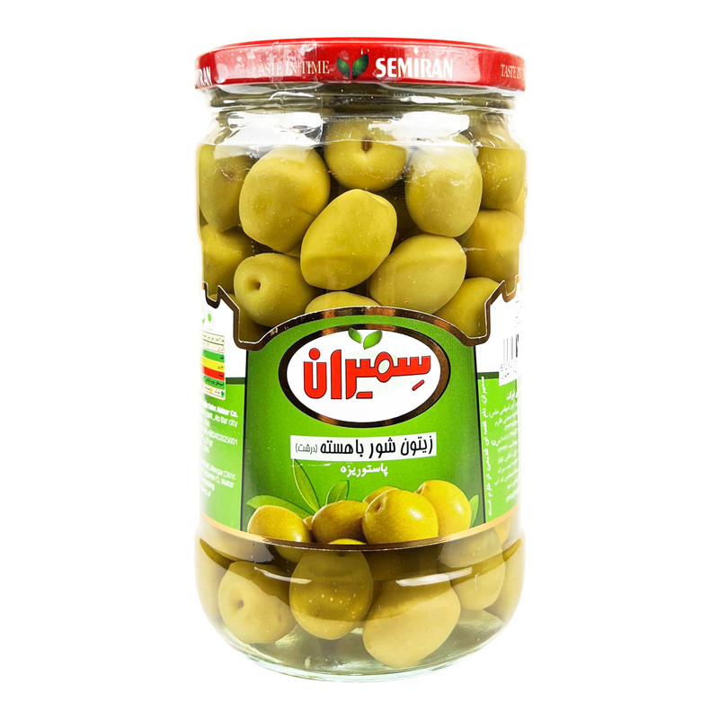 زیتون درشت سمیران - 670 گرم