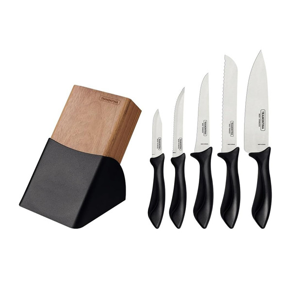 ست چاقوی آشپزخانه 6 پارچه ترامونتینا مدل AFFILATA